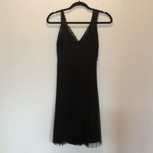 New! F21 Black Lace Dress
